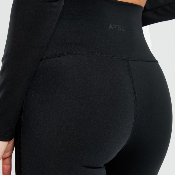 AYBL Sculpt Flared Leggings - Black, Size Small - Picture 6 of 6